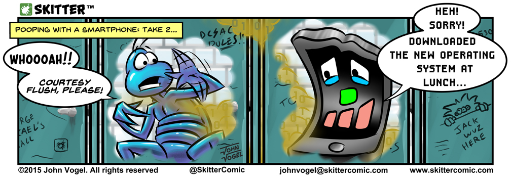 SKITTER - Pooping With A Smartphone Take 2