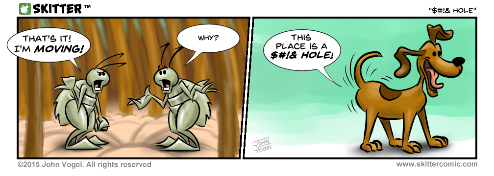 This strip was a redo.  I didn't like the first version, which is still viewable on Patreon.