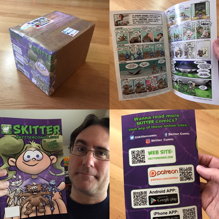 Skitter flyers