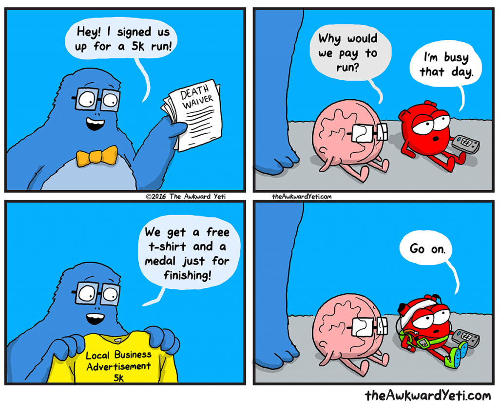Heart And Brain – SKITTER Comic Strip