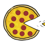 Pac Man Pizza Thumbnail