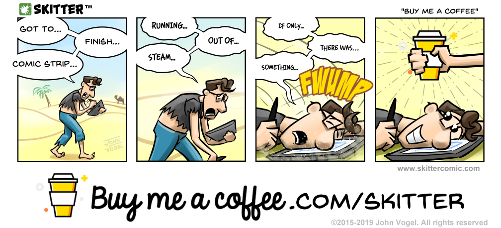 BUY ME A COFFEE – Running Out Of Steam