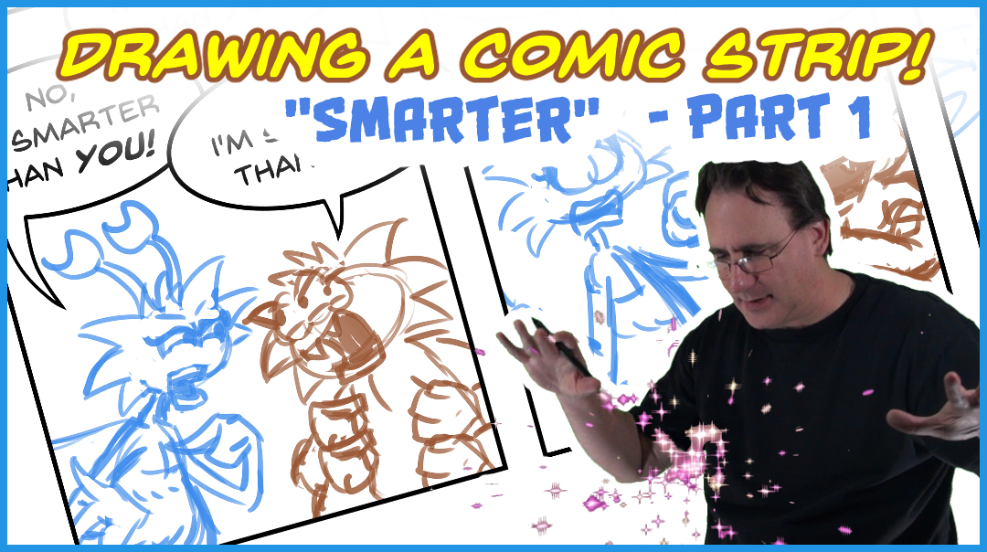 Drawing A Comic Strip: Smarter Part 1